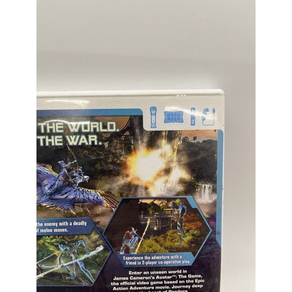 James Cameron's Avatar: The Game (Nintendo Wii, 2009) W/ Manual! - Tested - Picture 9 of 10